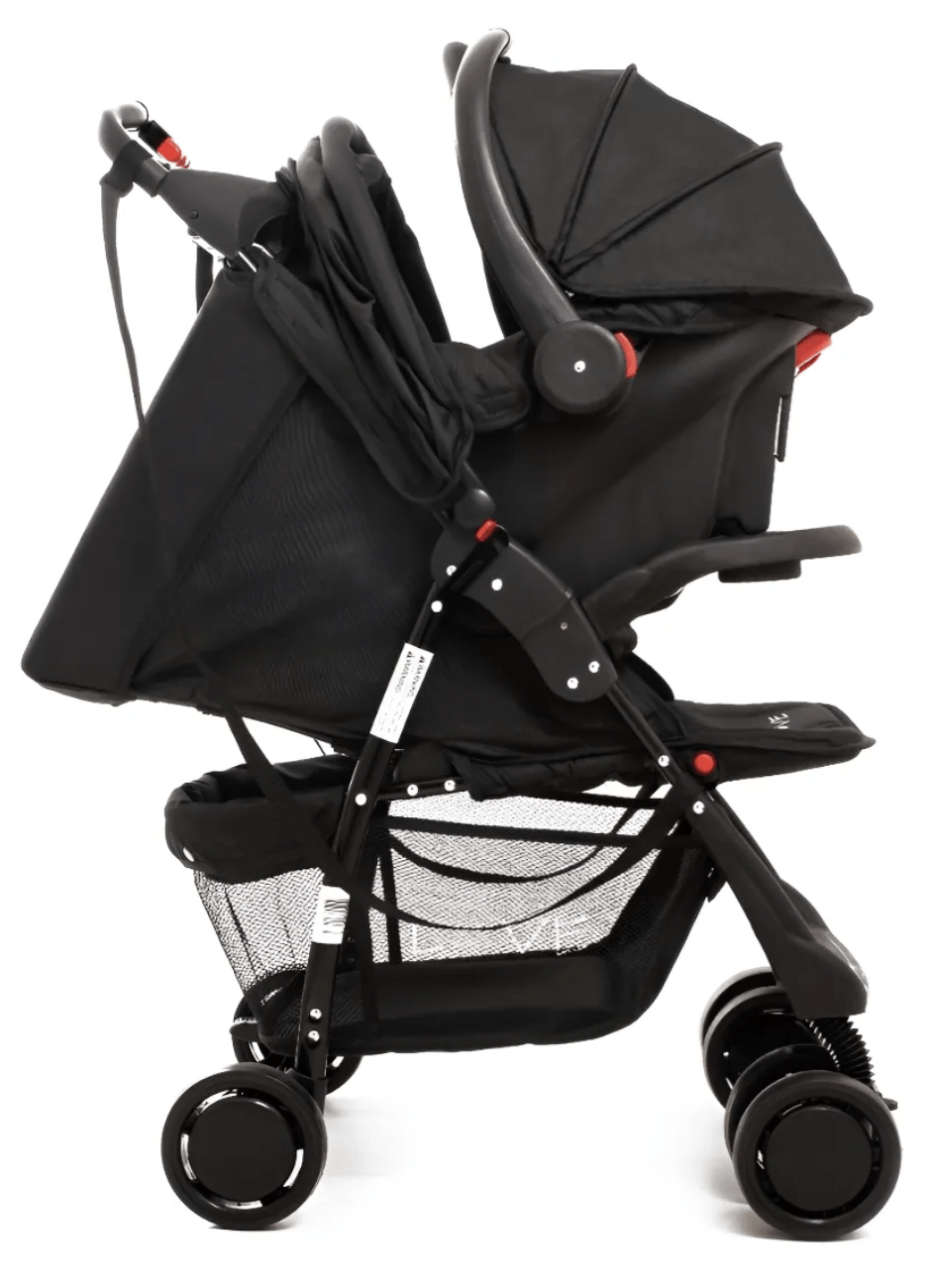 Cochecito Travel System con butaca homologada para el auto / Hasta 18 kg desde