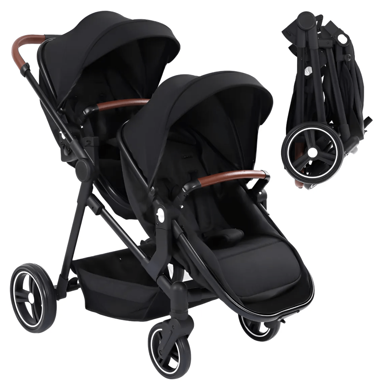 Cochecitos Para Bebes Doble Mellizos Hermanitos Moises