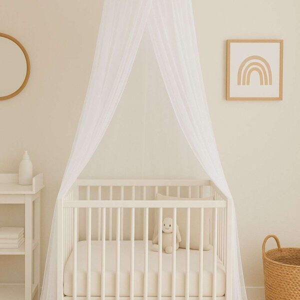 Tul Dosel Mosquitero “Amelie” Para cuna colecho, cuna funcional y cama Todas las medidas